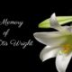 In Memory of Elder Otis Wright